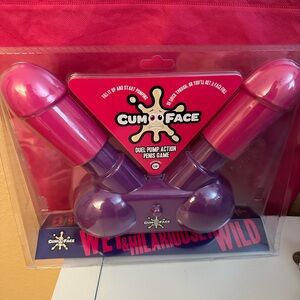 Duel Pump Action Adult theme Game - NWT